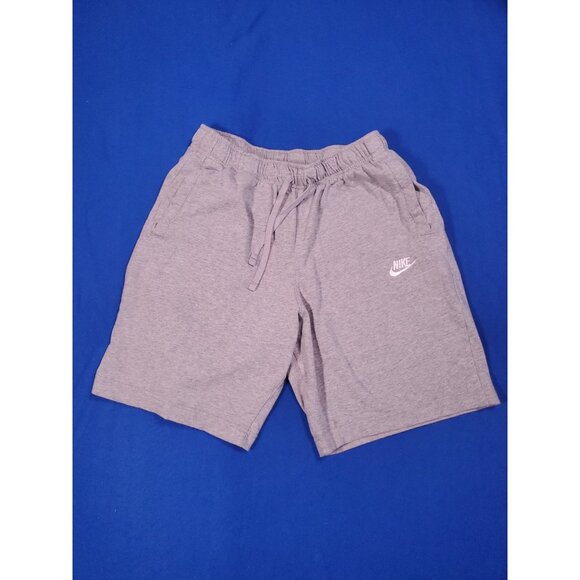 Nike Shorts Mens Size M Gray Solid Drawstring Gym Athletic Slim Nwot NEW - Picture 12 of 13